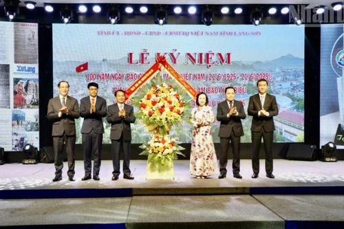 Lạng Sơn kỷ niệm 100 năm Ngày Báo chí Cách mạng Việt Nam và trao Giải báo chí lần thứ V