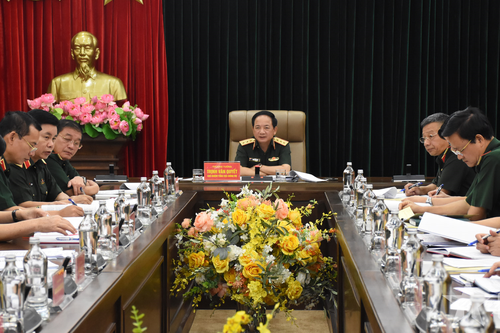 Thượng tướng Trịnh Văn Quyết: Chuẩn bị chu đáo Hội nghị sơ kết công tác Đảng, công tác chính trị 6 tháng đầu năm 2025