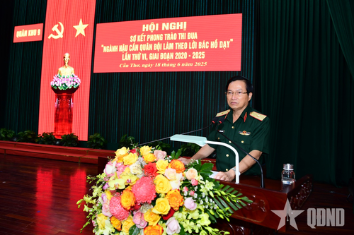 Quân khu 9 sơ kết 5 năm Phong trào thi đua 'Ngành Hậu cần Quân đội làm theo lời Bác Hồ dạy'