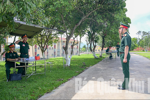 Quân khu 1: Kiểm tra kết quả thực hiện nhiệm vụ 6 tháng đầu năm tại Sư đoàn 306