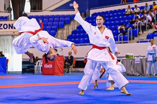 Đội tuyển karate Việt Nam giành 11 HCV trong ngày đầu ở giải vô địch Đông Nam Á