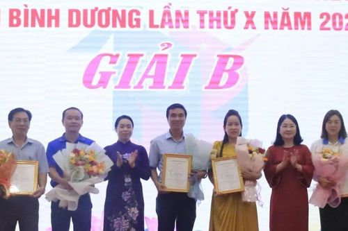Báo SGGP đoạt giải B Giải Báo chí Nguyễn Văn Tiết, tỉnh Bình Dương lần thứ X năm 2025