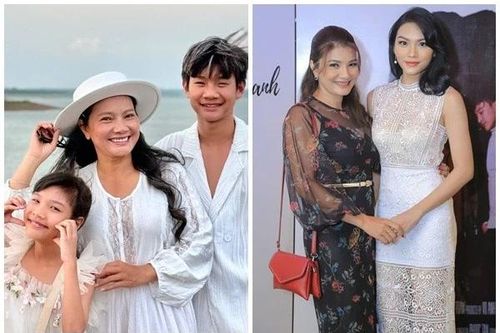 Ba người con của Kiều Trinh 'Mùa len trâu'