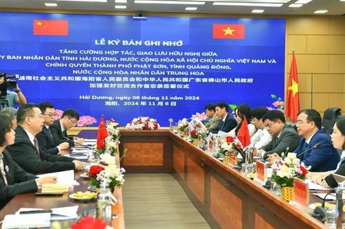 Hải Dương viết câu chuyện tương lai cùng thắng với các đối tác Trung Quốc