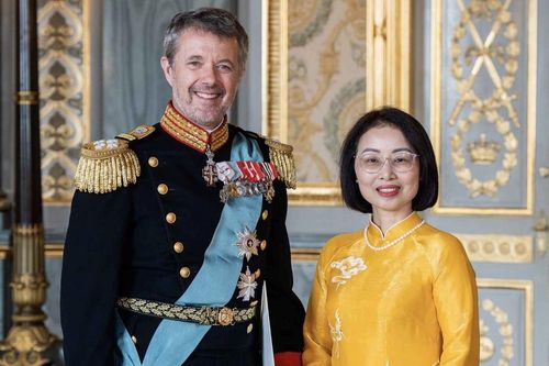 Đại sứ Nguyễn Lê Thanh trình Thư ủy nhiệm lên Nhà vua Đan Mạch Frederik X