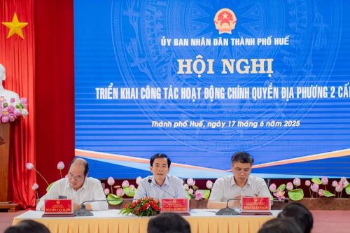 TP Huế triển khai mô hình chính quyền hai cấp, không để gián đoạn dịch vụ công