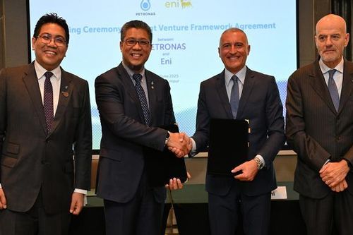 Petronas và Eni lập liên doanh khí đốt tại Đông Nam Á