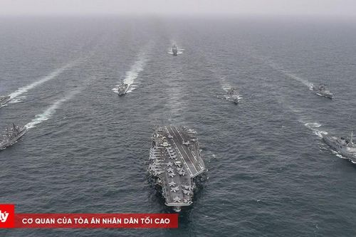 Có gì trong một nhóm tác chiến tàu sân bay của Hải quân Mỹ?
