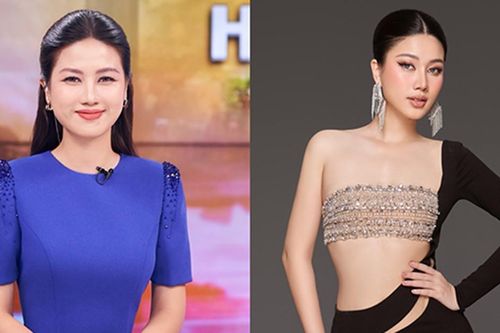 Nữ BTV Thời sự cao 1,73m gây chú ý ở Hoa hậu Hoàn vũ Việt Nam 2025