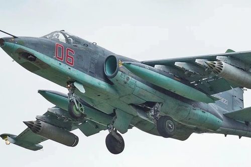 Máy bay cường kích Su-25 Nga 'ra đòn' tiêu diệt mục tiêu ở Ukraine