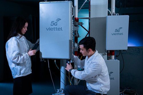 Trạm gốc 5G 'Make by Viettel' đạt tốc độ tải xuống gấp 10 lần 4G