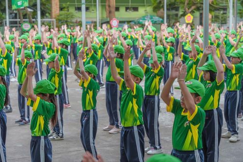 Thông tin về bài tập thể lực cho học sinh tiểu học trong nghiên cứu khoa học về 'Hiệu quả sử dụng Sữa lúa mạch NESTLÉ MILO kết hợp với giáo dục thể chất'