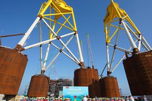 Hoàn thành 33 chân đế điện gió xuất khẩu - Dấu ấn chào mừng Đại hội Đảng bộ Petrovietnam lần thứ 4