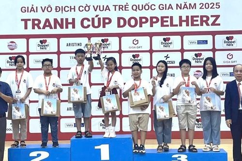 Lào Cai giành 3 huy chương nội dung cờ nhanh tại Giải Vô địch Cờ vua trẻ quốc gia năm 2025