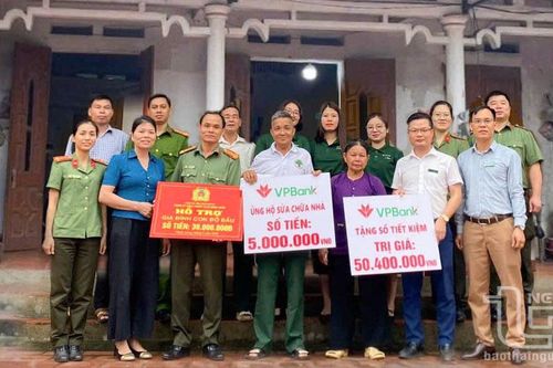 Hỗ trợ kinh phí xây dựng, sửa chữa nhà cho con đỡ đầu