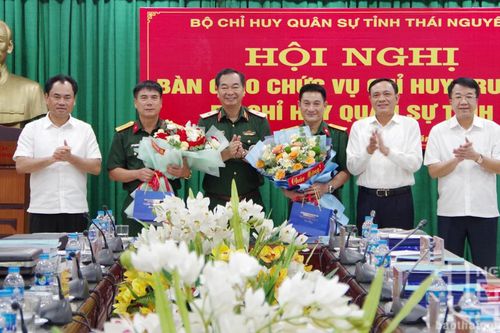 Đại tá Ngô Tuấn Anh nhận nhiệm vụ Chỉ huy trưởng Bộ Chỉ huy Quân sự tỉnh Thái Nguyên
