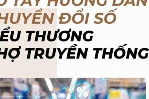 Lên chợ, lên sàn: 'Cẩm nang gối đầu' đưa tiểu thương hòa mình vào thời đại số