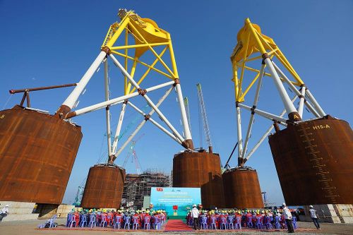 Xuất khẩu chân đế điện gió - Dấu ấn của Petrovietnam và PTSC