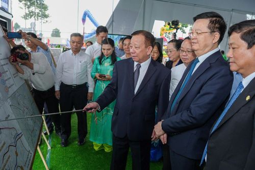 Bình Dương khởi công đường Vành đai 4 TP.HCM đoạn cầu Thủ Biên - sông Sài Gòn