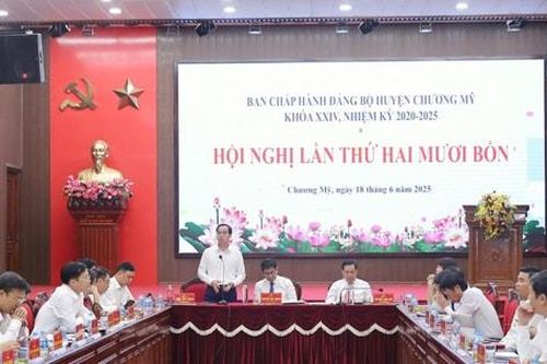 Chương Mỹ không để gián đoạn công việc