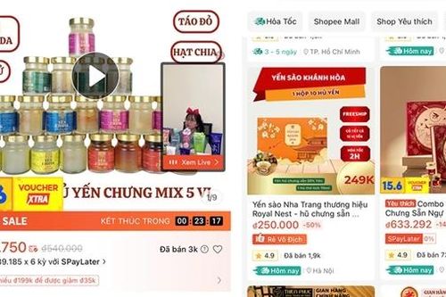 'Ma trận' hàng giả, hàng nhái yến sào