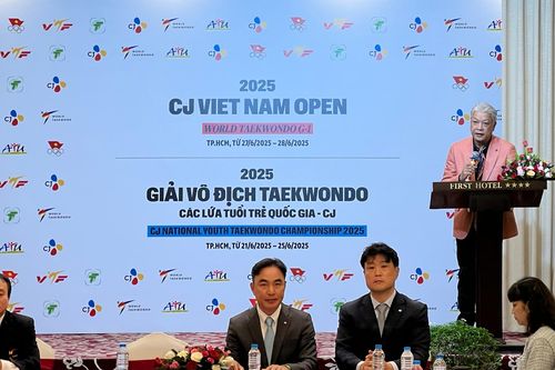 Việt Nam lần đầu tổ chức giải Taekwondo G1 quốc tế