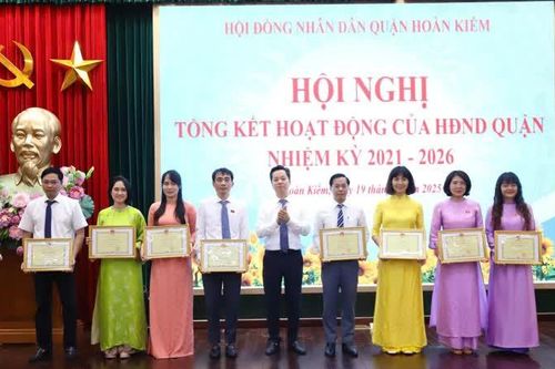 Hoàn Kiếm tổng kết hoạt động của HĐND quận nhiệm kỳ 2021 - 2026