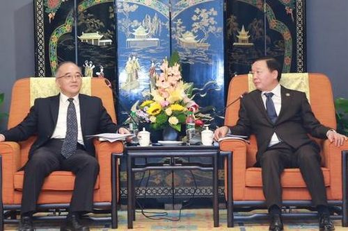 Phó Thủ tướng Trần Hồng Hà tiếp lãnh đạo 2 doanh nghiệp năng lượng, xây dựng giao thông lớn của Trung Quốc