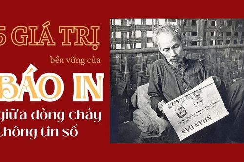 5 giá trị bền vững của báo in giữa dòng chảy thông tin số