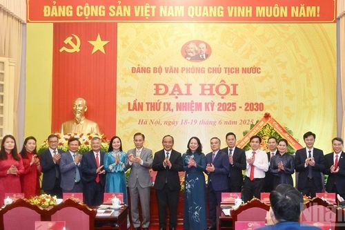 Đại hội Đảng bộ Văn phòng Chủ tịch nước lần thứ IX, nhiệm kỳ 2025-2030