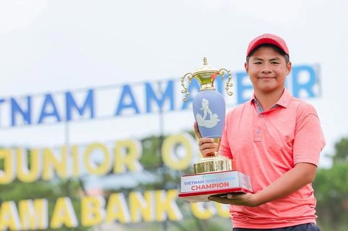 Nguyễn Tuấn Anh đăng quang thuyết phục tại Giải golf vô địch trẻ quốc gia