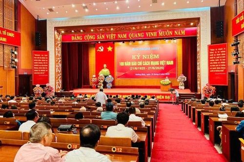 Kỷ niệm 100 năm Báo chí cách mạng Việt Nam tại Quảng Ninh