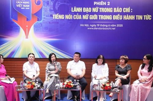 Tăng cường tiếng nói của nữ giới trong điều hành báo chí