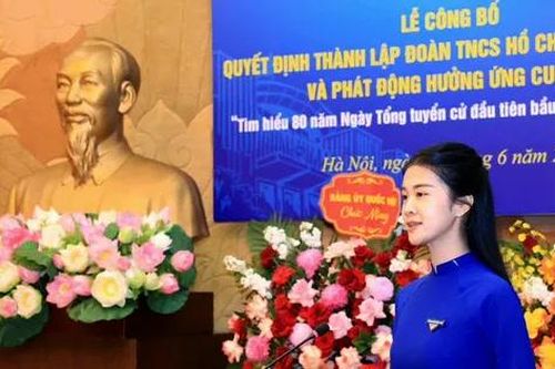 Chị Nguyễn Thị Kim Anh được chỉ định làm Bí thư Đoàn TNCS Hồ Chí Minh Quốc hội