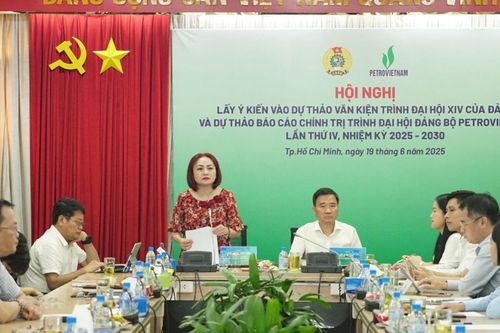 Công đoàn Petrovietnam tiếp tục lấy ý kiến xây dựng văn kiện Đại hội Đảng bộ Tập đoàn lần thứ IV