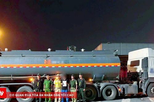 Xử lý tài xế điều khiển xe đầu kéo 'phê' ma túy