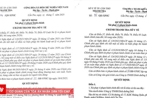 Cần Thơ: Xử phạt 2 công ty vi phạm trong kinh doanh thực phẩm và dược phẩm
