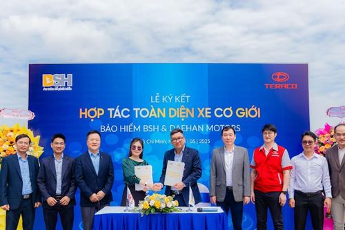 BSH hợp tác với Daehan Motors triển khai bảo hiểm xe Teraco