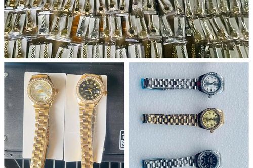 Thu giữ 450 chiếc đồng hồ đeo tay giả nhãn hiệu Rolex
