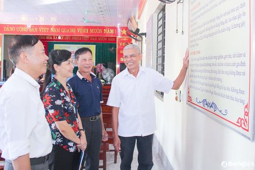 Nghệ An: Khẳng định vai trò chi bộ trong sắp xếp, tinh gọn bộ máy