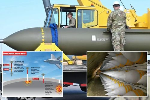 Bom khổng lồ GBU-57 của Mỹ: Vũ khí duy nhất có thể phá hủy lò hạt nhân Fordow của Iran?