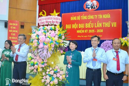 Đại hội Đại biểu Đảng bộ Tổng công ty Tín Nghĩa nhiệm kỳ 2025-2030