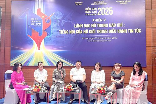 Diễn đàn về lãnh đạo nữ trong báo chí