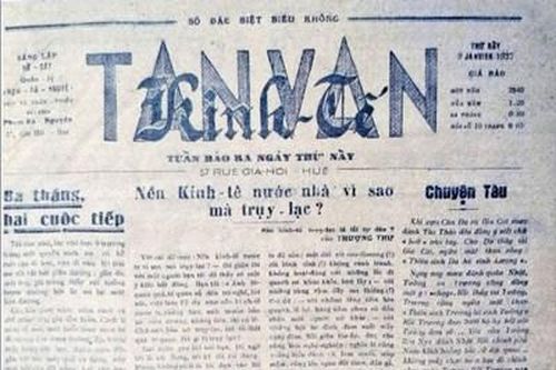 Nghệ thuật làm báo cách mạng thông qua tờ Kinh Tế Tân Văn