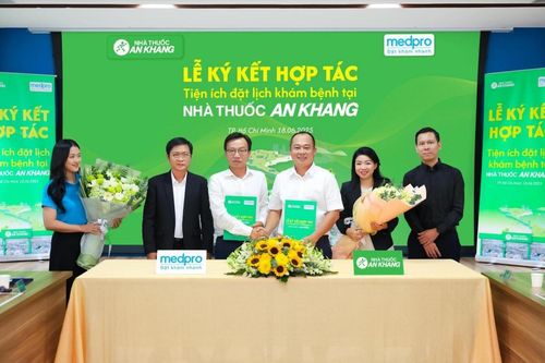 An Khang hợp tác Medpro mở rộng tiện ích đặt lịch khám bệnh nhanh
