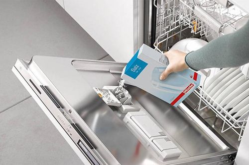 Máy rửa bát hết muối, điều gì sẽ xảy ra?