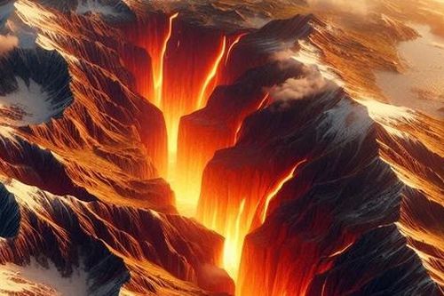 Châu Phi bị xé toạc bởi cột đá khổng lồ đâm lên từ lòng đất?