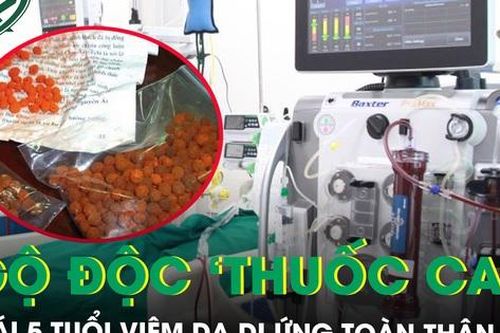 Xót xa bé gái 5 tuổi viêm da dị ứng toàn thân sau 7 ngày bôi và uống 'thuốc cam'