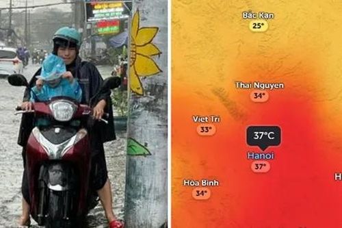 Đợt mưa dông diện rộng ở miền Bắc bắt đầu, nhiệt độ ở Hà Nội sẽ giảm ra sao?