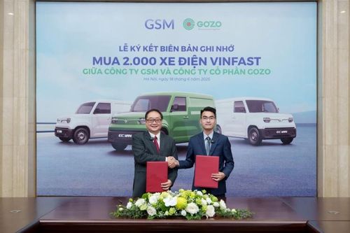GOZO Express mua 2.000 xe tải điện VinFast EC Van từ Xanh SM